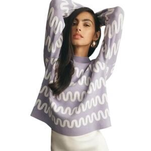 Anthropologie Maeve Carys Mock Neck Sweater - Size Medium